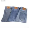 Męskie dżinsy Summer Nowe męskie niebieskie szczupłe dżinsy moda swobodna cienka rozciągająca bawełna wygodne dżinsowe spodenki krótkie spodnie 231208