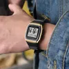 Наручные часы мужские многофункциональные спортивные электронные часы противоударные и водонепроницаемые студенческие цифровые часы-будильник наручные 2023