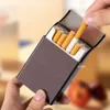 Bärbart cigarettfodral Transparent plastcigarettlåda Håll 20st Cigaretter Lagringsbehållare Tobakshållare Rökningsverktyg
