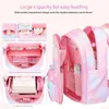 Mochilas mochila para meninas estudantes kawaii sacos crianças princesa arco-íris escola impermeável suprimentos 231207