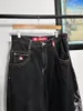 Jeans da uomo Y2K Streetwear Harajuku Hip Hop Retro stampa grafica Pantaloni larghi da uomo e da donna 231207