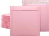 10 50 peças rosa poli bolha mailers envelopes acolchoados bolha em massa forrado envoltório polymailer sacos para embalagem maile auto seal266t6061142