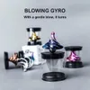 Spinning Top Desk Wind Blowing Toy Rotating Pocket Fidget Funny Spinner Adult Decompression Toys For Children Birthday Gift 231207