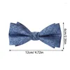 Bow Ties Men's Korean Casual Tie Polyester Printed Dark Pattern Floral High Quality Handmade Bowtie Performance Accessories