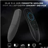 Klawiatury G10 Air Mouse IR Uczenie Gyroscope Bluetooth 5.0 Bezprzewodowy w podczerwieni G10S Zdalny ster dla Android TV Box Dostawa dostawa Com Dhe9c