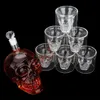 Wine Glasses Transparent Skull Glass Wine Decanter Whiskey Skull S Glasses Skeleton Wine Glass For Bar Family Halloween Decoration Mug 231208