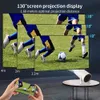 Projectors WIFI Projector 720P 4K Portable MINI Projector TV Home Theater Cinema Support Android 1080P For Mobile Phone 231207