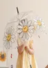 Children's Umbrella Windproof And Rainproof Daisy Baby Cute Street Shooting Transparent 2107211951510