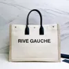 Rive Gauche Top Handle Totes Embrayage Designer Sac Sacs à main pour femmes Pochette de mode pour hommes Voyage Toile Beach Shopper Sacs de luxe Cross Body Sacs à main Grands sacs à bandoulière