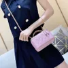 Top 10A Mirror quality Small Vanity With Chain Cosmetic Bag Designer Women Cross Body Bags 17CM Luxuries Designers Makeup Bags Caviar Handbag With Box C030