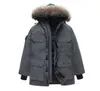 Canda Goose Men's Down Puffer Jacket Designer Clothing Top Quality Canada G08 Expedition Parka Mens Coat Wolf Real Fur Womens 4 PZS3