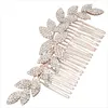 Coiffures pleine strass mariée côté peigne à cheveux femme élégante barrette en alliage pour princesse fête faveurs accessoires