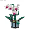 Blocos Moc Micro Orquídea com Vaso Blocos de Construção 10311 Planta Flor DIY Modelo Define Crianças Brinquedos Adultos Tijolos Presente para Decoração de Escritório em Casa R231208