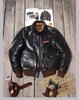 Men S Leather Faux Yr Classic Air Force A 2 Natural Leather Jacket Vintage HorseHide A2 Flight Jacket Quality Coat Eastman 231207