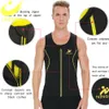 Afslankbroek Controle Slipje Heren Taille Trainer Body Shaper Zweten Shirt Vest Corset Thermo Neopreen Zweet Saunapakken