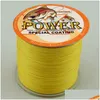 Braid Line 1000M Super Strong Japanese Braided Mtifilament Fishing Power 10 20 30 40 50 60 80 100Lb Drop Delivery Sports Outdoors Line Ottrm