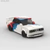 MOC Technische M3 E30 455pcs racesportwagen Voertuigsnelheid Kampioen Racer Bouwstenen Baksteen Creatief Garagespeelgoed voor jongens R231208