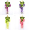 7 colori elegante fiore di seta artificiale glicine fiore vite rattan per la casa giardino decorazione di nozze festa 75 cm e 110 cm Availa5299655