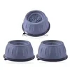 Akcesoria mebli 4PCS Anti Vibration Stopy Podkładki do mycia gumowa matka przeciwwibracja podkładka suszarka lodówka