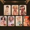 Dolls BJD Doll مجموعة كاملة 1/6 30 سم 18 متحركة مفصلية DIY DIY BJD Dolls Princess Toys Round Face Hair Hair Long Diy Gift for Girls 231208