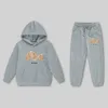 Mode Kinder Sweatshirt Hosen Set Herbst Pullover Hosen Sets Jugend Jungen Outdoor Bekleidung Kinder Vielseitige Trainingsanzug Kleidung Anzug SDLX''gg''CAT4