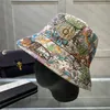 Casual Ball Cap Dome Hat Fashion Bucket Hats Animal Print Design för Man Woman Caps Top Quality347D