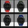 Relojes de pulsera Moda Hombres LED Fecha digital Militar Deporte Caucho Reloj de cuarzo Alarma Impermeable Montre Homme Luxe Grande Marque Erkek Saat