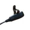 10X D Form Soft Ear Hook Earpiece Headset Earphone PTT MIC FÖR MOTOROLA WALKIE TALKIE Tvåvägs Radio PMR446 ECP100 PR400 MAG ONE BPR40 ZZ