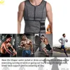 Sauna Vest For Men Neoprene Sweat Tank Weight Loss Top Thin Fat Burner Sportwear Slimming Sleeveless Body Shaper Gym