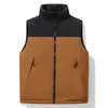 Heren Vesten Heren Kleurblok Jas Mouwloos Vest Winter Casual Man Warme Jassen Mannen Stand Kraag Thermische Vesten Merkkleding