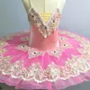 Stage Wear Pink Ballet Tutu Skirt Sling Puffy White Swan Lake Belly Dance Beauty Group Performance Costume Dress