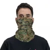 Scarves Marpat Woodland Camouflage Bandana Neck Gaiter Printed Army Military Camo Magic Scarf Headwear Hiking Unisex Adult Washable
