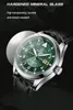 Armbandsur Top Brand Men's Quartz Watches Naviforce Business Luminous Waterproof Clock Leather Strap Wristwatches For Men Relogio Masculino 231207