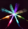 LED Gloves 50pcs Light Up Fiber Optic Wands Glow Sticks Flashing Concert Rave Party Birthday Favors Christmas Goodie Fillers 231207