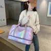 Sacs polochons à la mode pour femmes, séparation sèche et humide avec compartiment à chaussures, sac de Fitness pour bagages de voyage en plein air