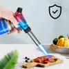 1800 Flame Gun Head Inverted Cooking Baking Gas Stove Igniter Welding Gas Torch Butane AutoIgnition Heating BBQ Kitchen Tool