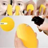 Éponges de maquillage 3 pièces forme de mangue éponge douce visage beauté cosmétique poudre bouffée outils de maquillage