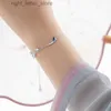 Chain Thaya Chinese Style Beads Bracelets 925 Sterling Silver Blue Crane Bracelets for Girls Elegant Special Jewelry YQ231208