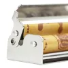Metal örtrullpapper 78/110mm 2 Klassisk storlek Manuell rullmaskin Cigarett Rolling Machine Roll Tools Cigaretttillbehör Kon MAKER