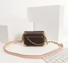 Designerka torba mody torba na ramię vintage crossbody box typ torba łańcuchowa torebka podwójna torba na ramię TOTE