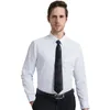 メンズドレスシャツs-8xl大規模クラシックフォーマルな長袖ファッションビジネスオフィスホワイトブループロフェッショナルシャツ服