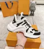 Designer Archlight Sneakers Runway Dress Shoes Lace Up White Trainer Chunky Trainers Leather louisely Purse vuttonly Crossbody viutonly vittonly Trendy shoes 1