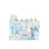 Clothing Sets born Clothes 03612 Months Baby Bodysuit Set Boy and Girl Cotton 162223 Pieces Wiht Gift Box 231207