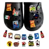 Cartoon Accessoires Patroon Bedel Voor Klomp Jibbitz Bubble Slides Sandalen Pvc Decoraties Kerst Verjaardagscadeau Feestartikelen Prett Dr Otwqt