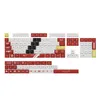 Tastiere 137 tasti/set Xda Profile Bloodsport Red Copritasti per tastiera da gioco meccanica Interruttori Mx Fai da te personalizzato inglese Pbt Key Cap Dr Dh0Ei