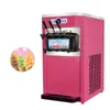 Maszyna z lodami 3 kolory komercyjny sprzęt do stragany miękki producent lodów automatyczny pulpit słodki stożkowy automat