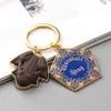 Whole 10 pcs lot Movie Potter Frogs Chocolate Keychain Platform Pendant Key Chains for Women Men Cosplay Jeweley Gift T200804207m