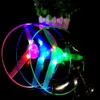 Led Rave Toy Disco volante luminoso Elica Giocattoli Illuminazione a LED Pull String UFO Trottola per bambini Gioco all'aperto Sport 231207