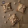 Jouets de dentition Faisons des perles en bois pour hochets 500 pièces en bois de hêtre carré t perles de lettre anglaise jouets pour bébé bricolage fabrication manuelle anneau de dentition en bois 231208