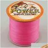 Braid Line 1000M Super Strong Japanese Braided Mtifilament Fishing Power 10 20 30 40 50 60 80 100Lb Drop Delivery Sports Outdoors Line Ottrm